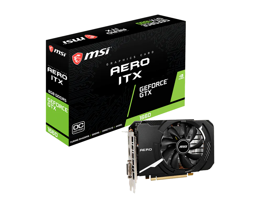 GeForce GTX 1660 AERO ITX 6G OCV1