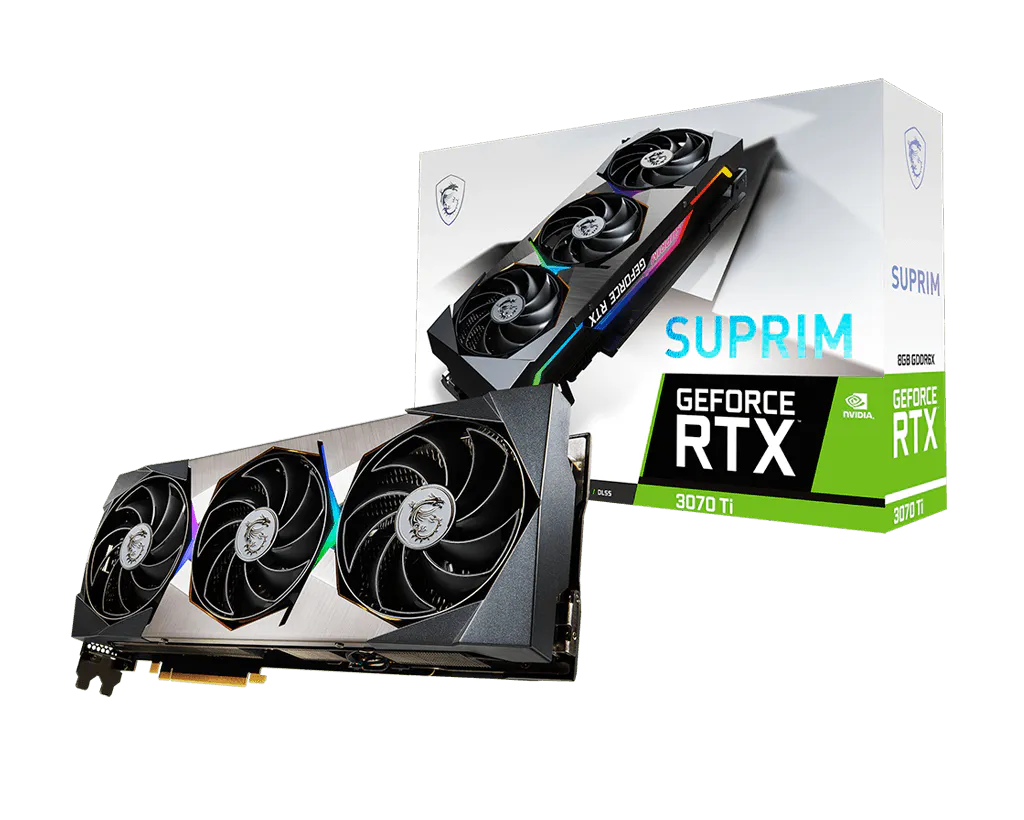 GeForce RTX™ 3070 Ti SUPRIM 8G