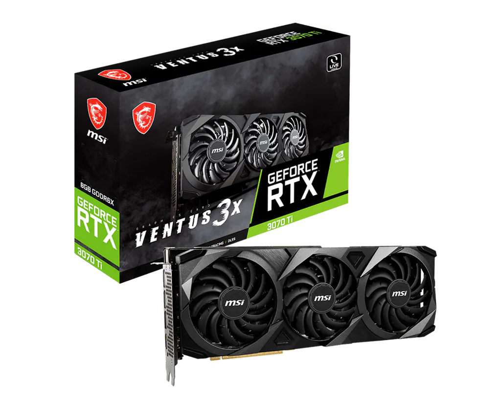 GeForce RTX™ 3070 Ti VENTUS 3X 8G