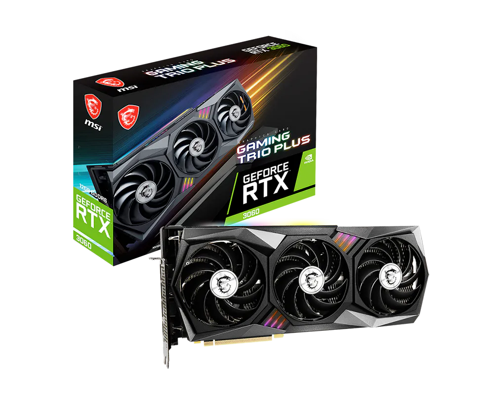 GeForce RTX™ 3060 GAMING TRIO PLUS 12G