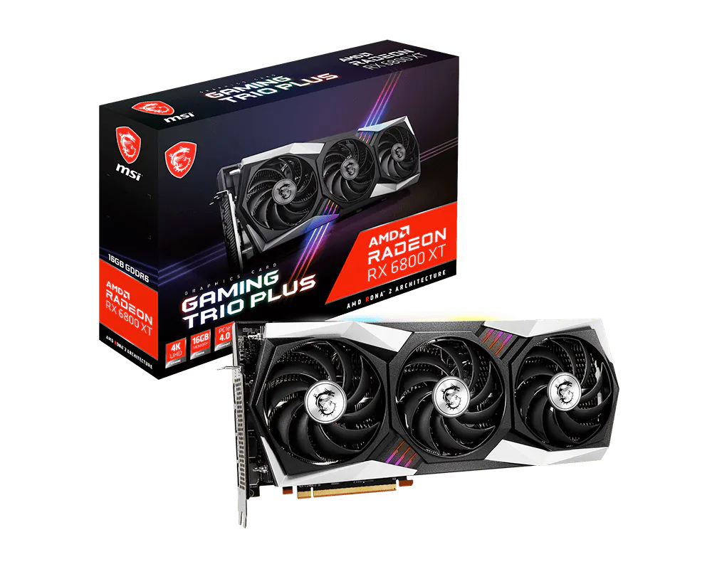 Radeon RX 6800 XT GAMING TRIO PLUS 16G