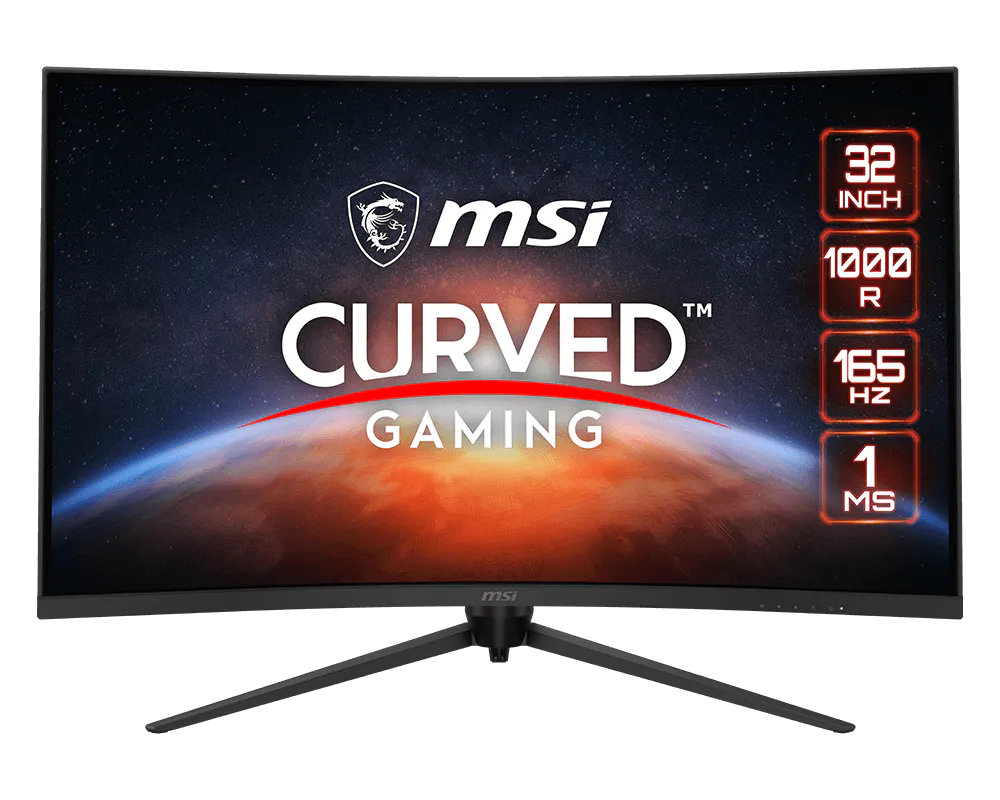 Optix G321CQP Curved Gaming Monitor -32 Inch, 1ms Response Time