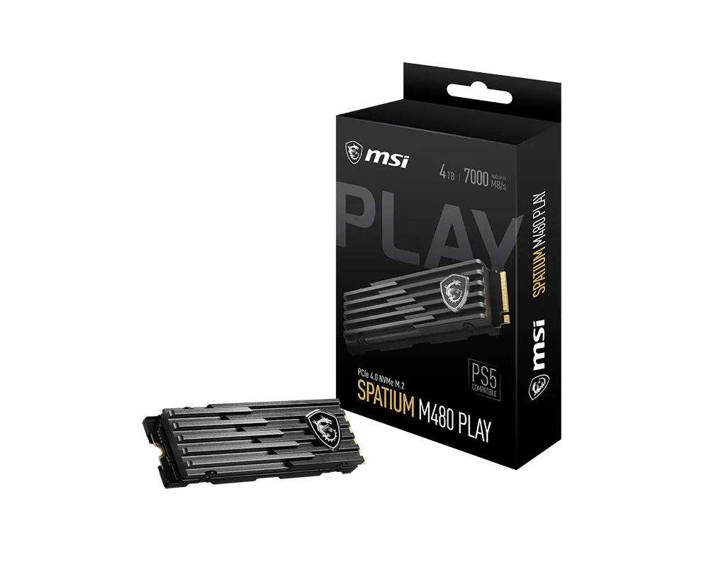 SPATIUM M480 PCIe 4.0 NVMe M.2 PLAY