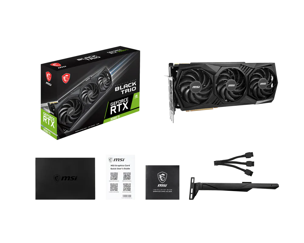 GeForce RTX™ 3090 Ti BLACK TRIO 24G