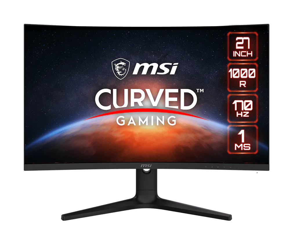G271C E2 Curved Gaming Monitor - 27 Inch, 1ms Response Time, 1000R