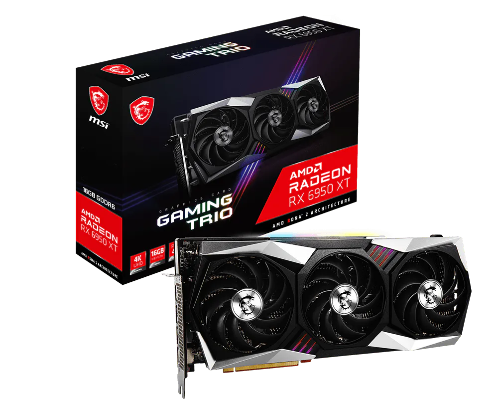 Radeon™ RX 6950 XT GAMING TRIO 16G