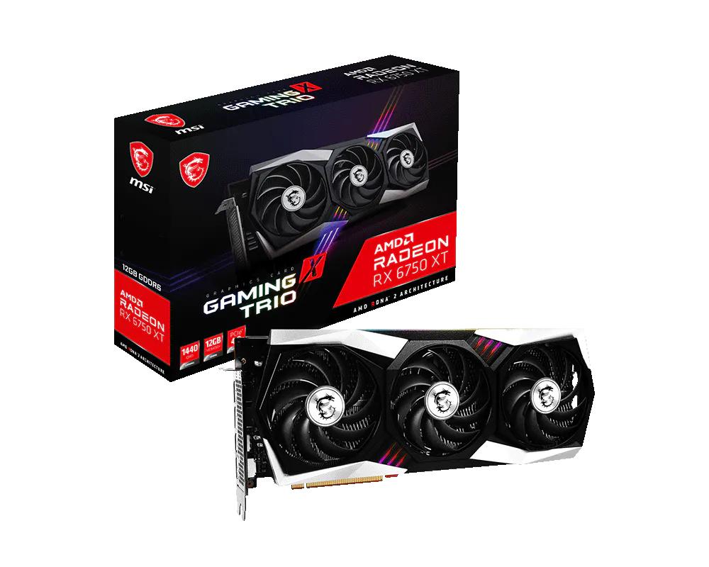 Radeon™ RX 6750 XT GAMING X TRIO 12G