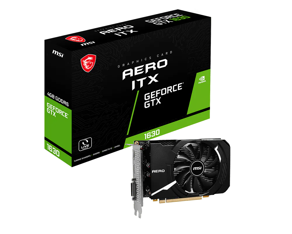 GeForce® GTX 1630 AERO ITX 4G