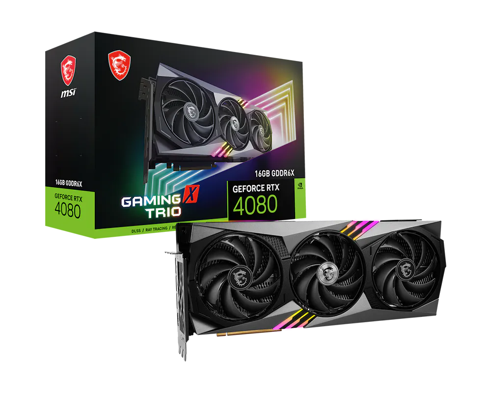 GeForce RTX™ 4080 16GB GAMING X TRIO