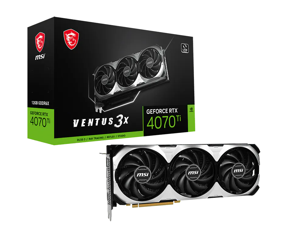 GeForce RTX™ 4070 Ti VENTUS 3X 12G