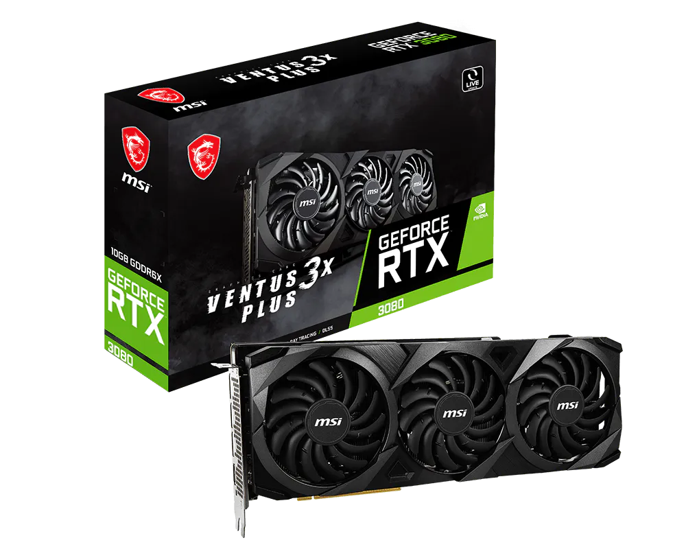 GeForce RTX™ 3080 VENTUS 3X PLUS 10G V1 LHR
