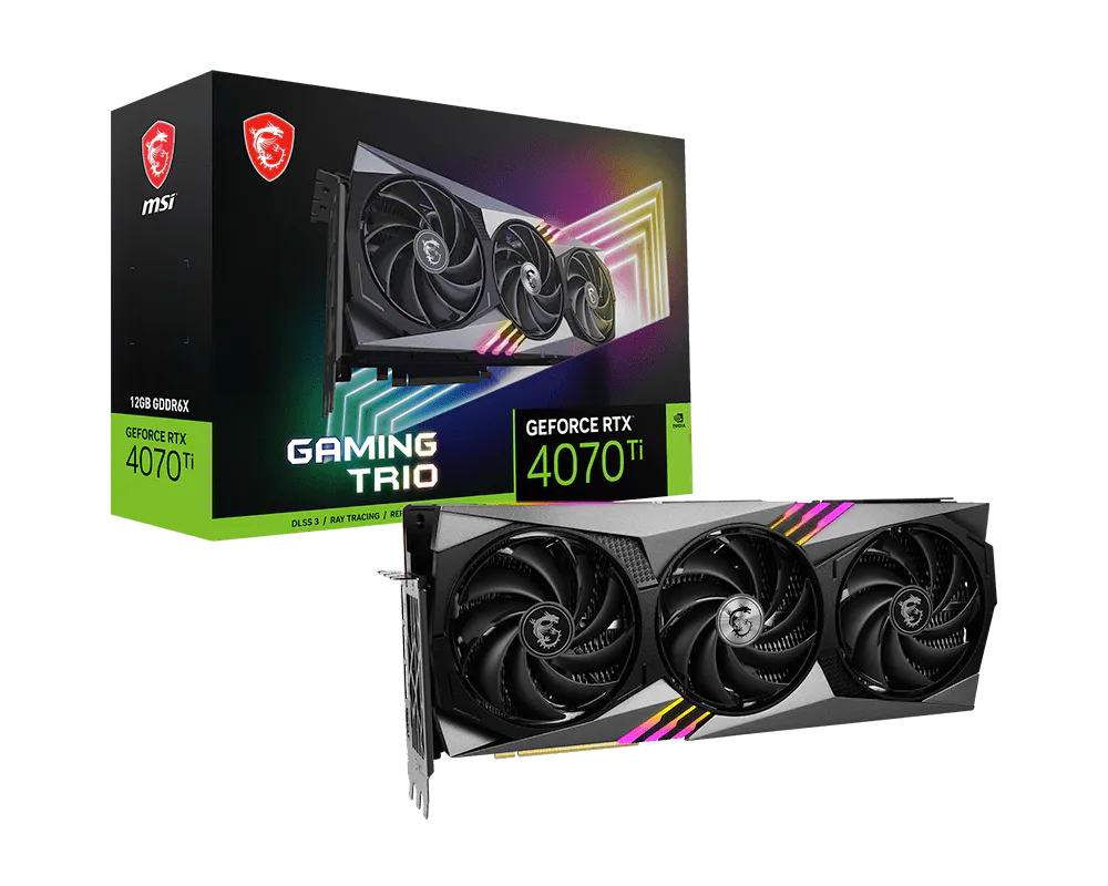 GeForce RTX™ 4070 Ti GAMING TRIO 12G