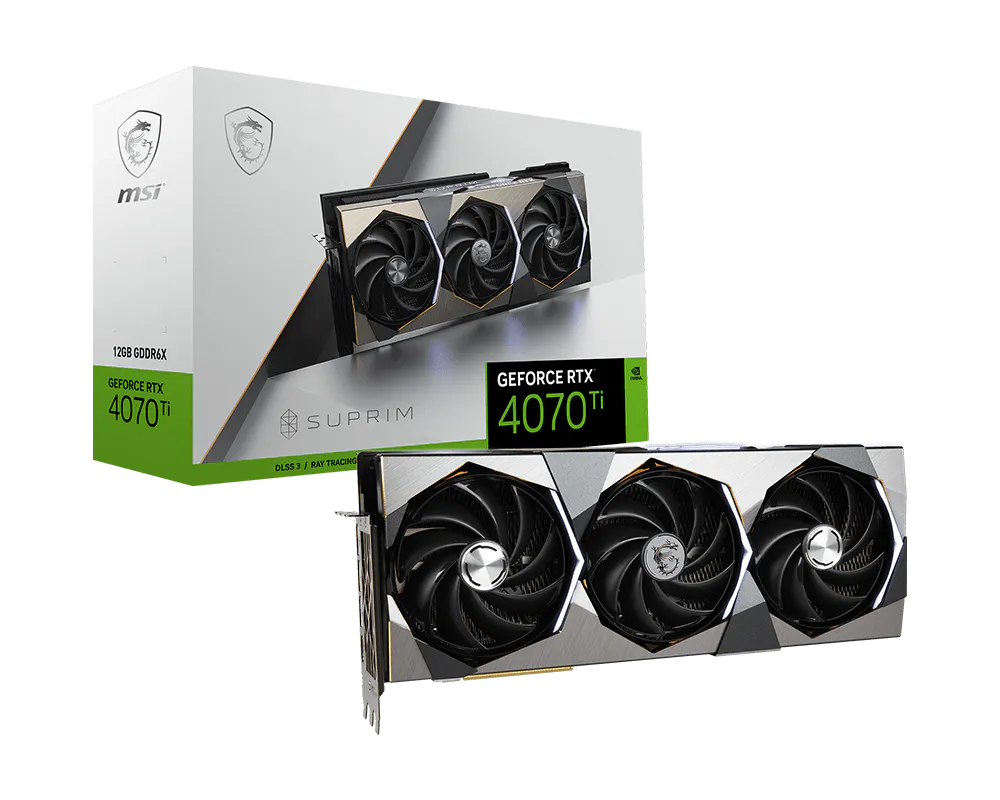 GeForce RTX™ 4070 Ti SUPRIM 12G