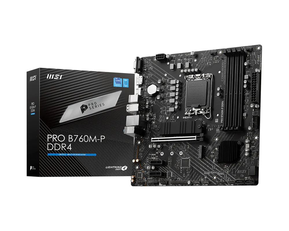 PRO B760M-P DDR4