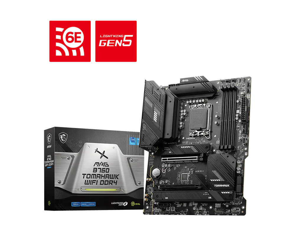 MAG B760 TOMAHAWK WIFI DDR4