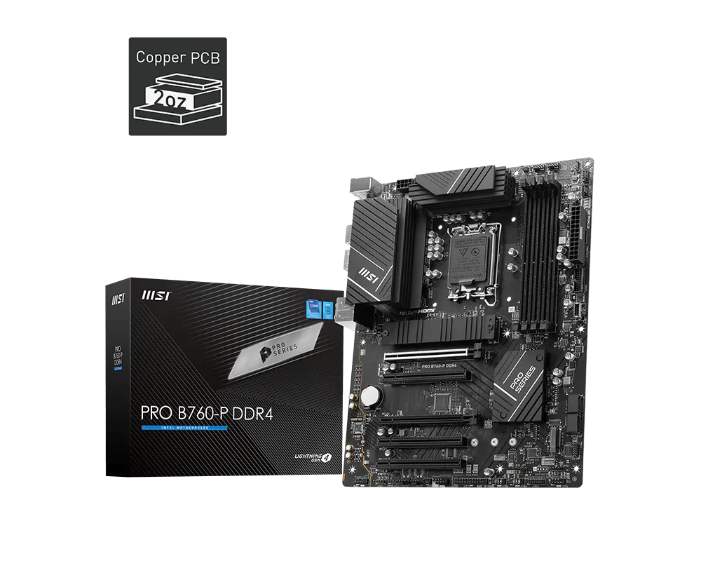 PRO B760-P DDR4