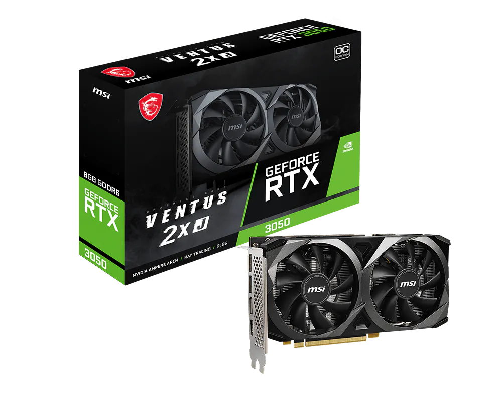 GeForce RTX™ 3050 VENTUS 2X J 8G OC