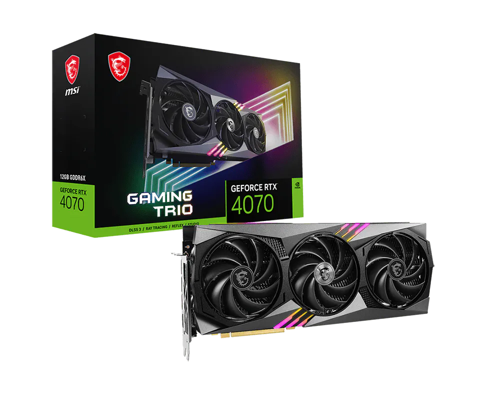 GeForce RTX™ 4070 GAMING TRIO 12G