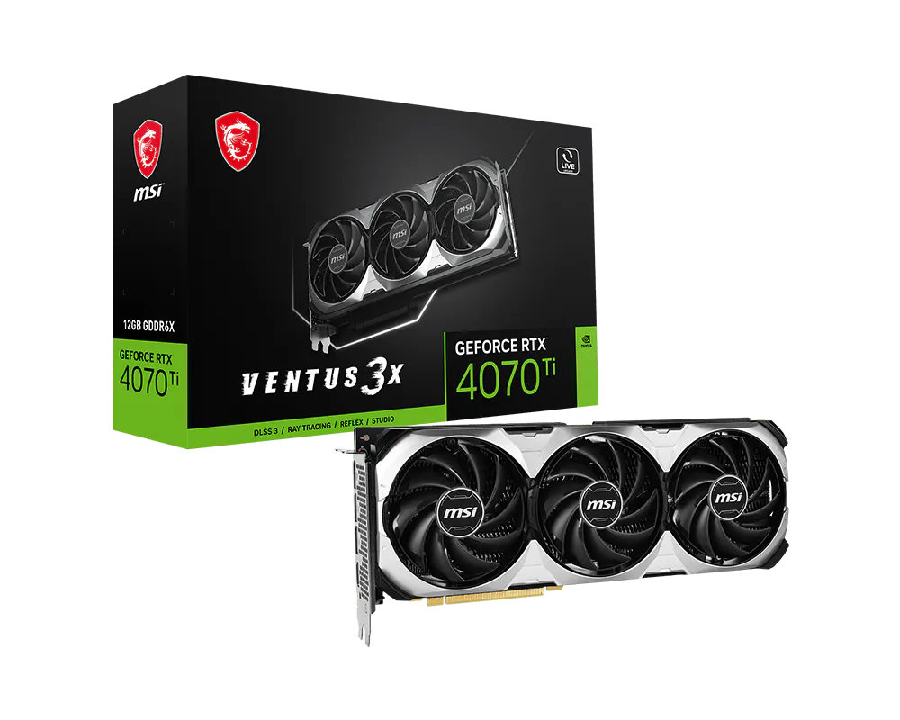 GeForce RTX™ 4070 Ti VENTUS 3X E 12G