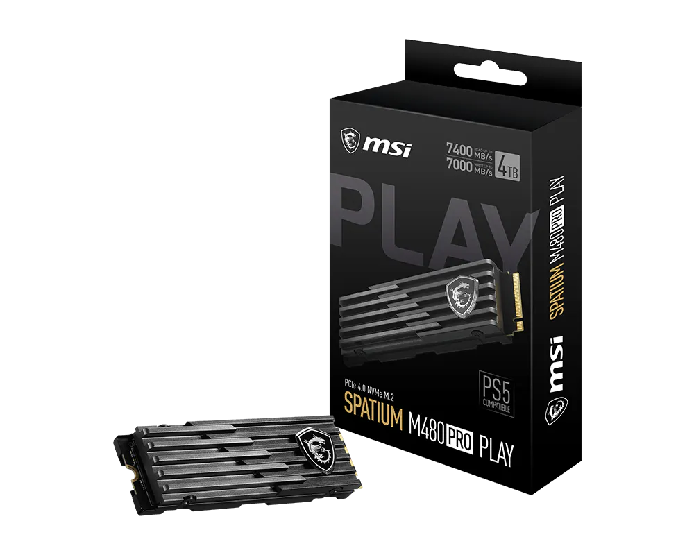 SPATIUM M480 PRO PCIe 4.0 NVMe M.2 PLAY
