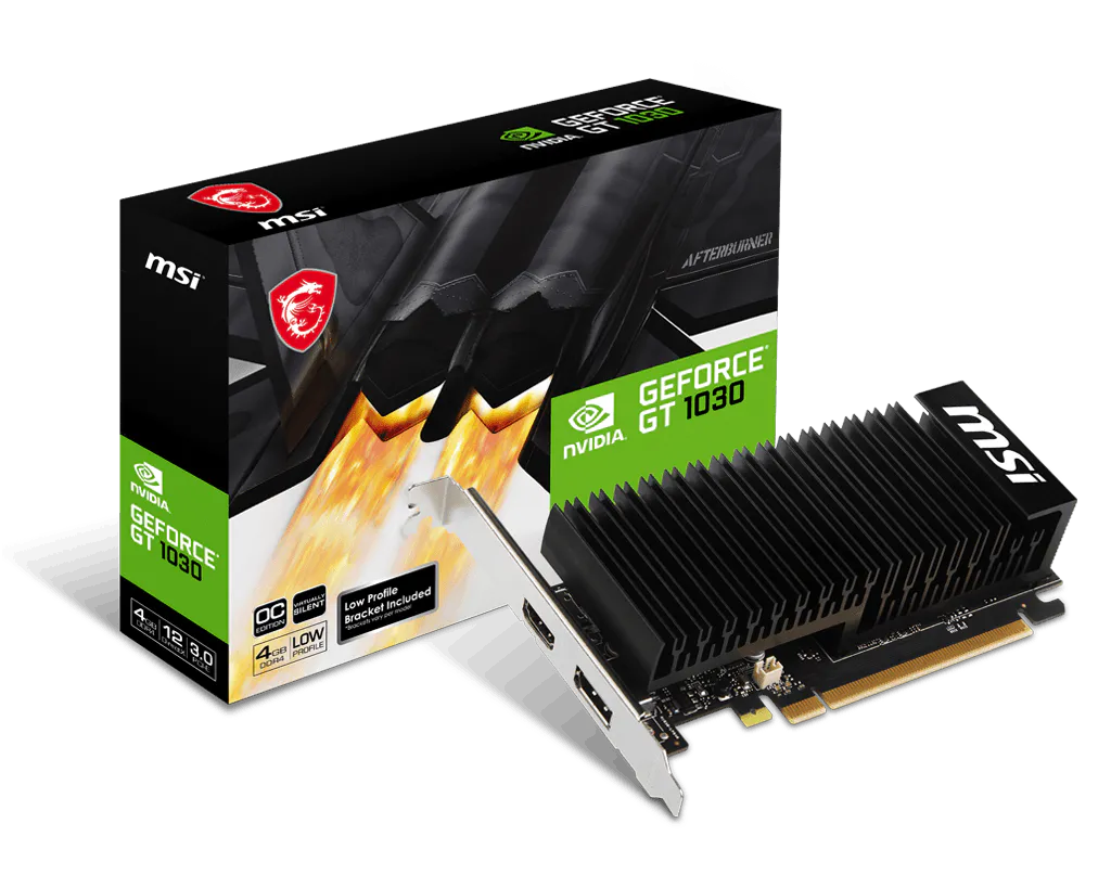 GeForce® GT 1030 4GHD4 LP OC