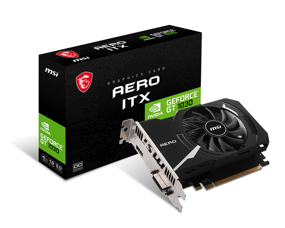 GeForce® GT 1030 AERO ITX 4GD4 OC
