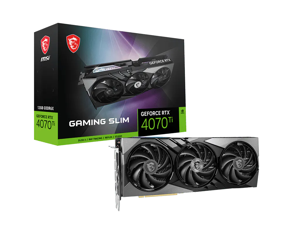 GeForce RTX™ 4070 Ti GAMING SLIM 12G