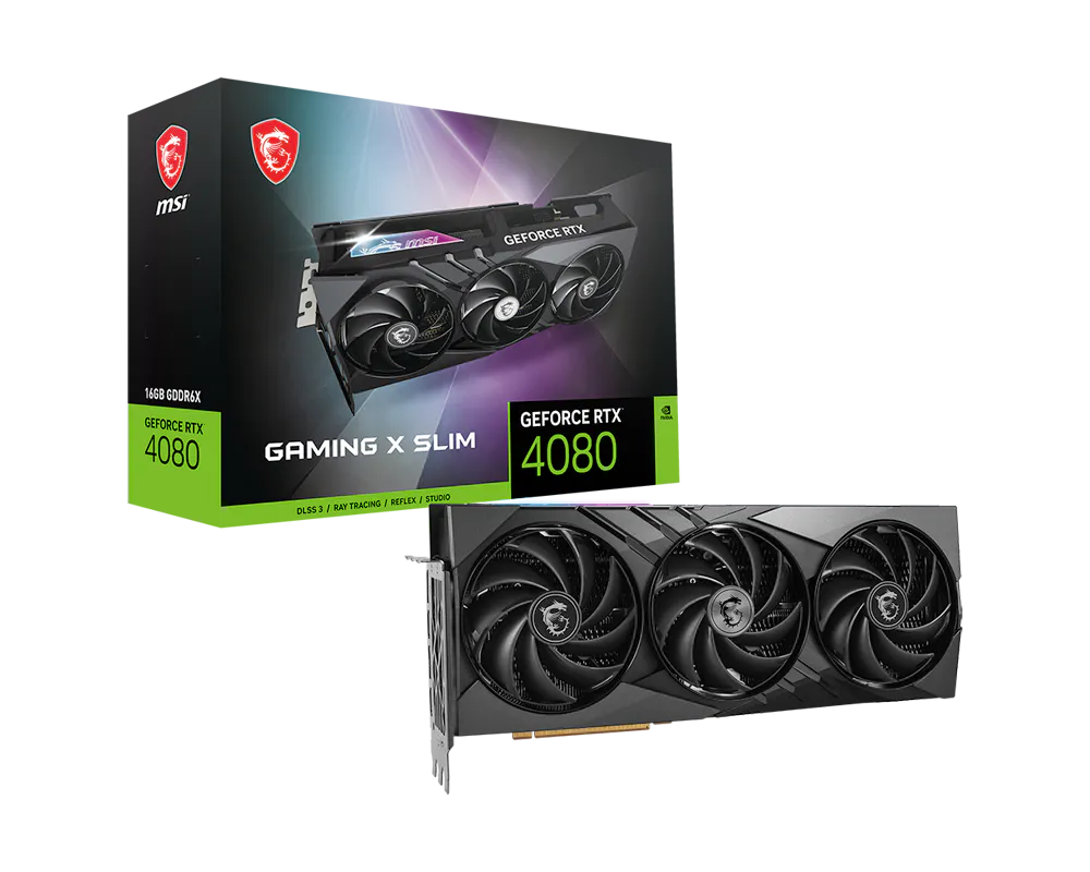 GeForce RTX™ 4080 16GB GAMING X SLIM