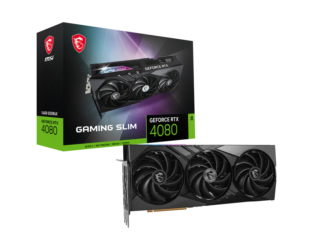 GeForce RTX™ 4080 16GB GAMING SLIM
