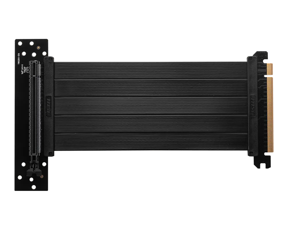 PCI-E 4.0 X16 RISER CABLE 180mm / WHITE