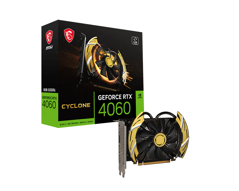 GeForce RTX™ 4060 CYCLONE 8G