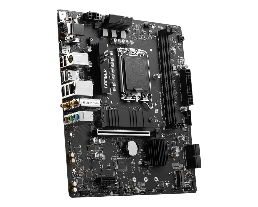 B760M BOMBER WIFI DDR4