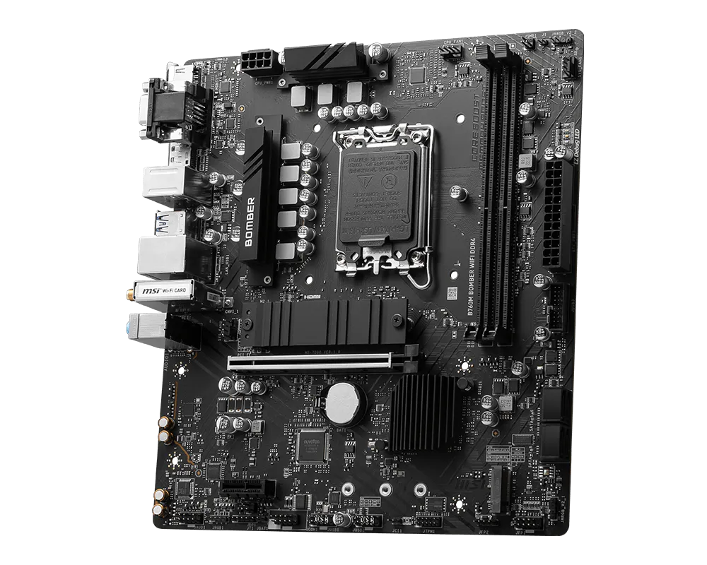 B760M BOMBER WIFI DDR4