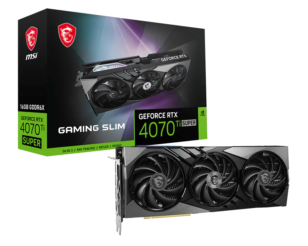 GeForce RTX™ 4070 Ti SUPER 16G GAMING SLIM