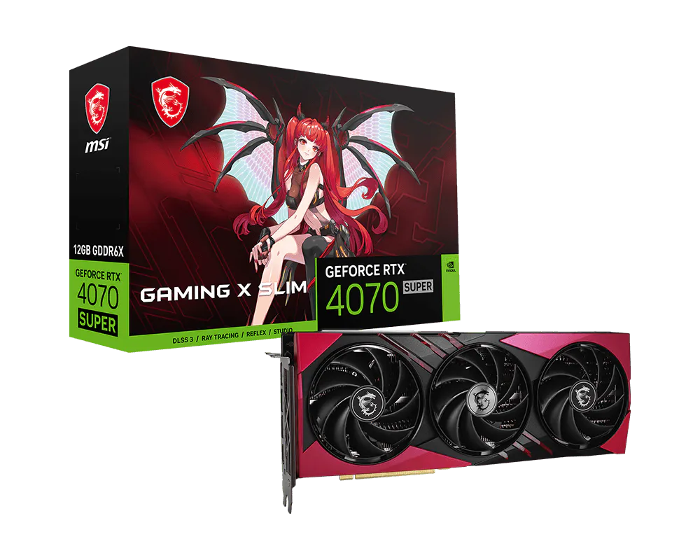 GeForce RTX™ 4070 SUPER 12G GAMING X SLIM MLG