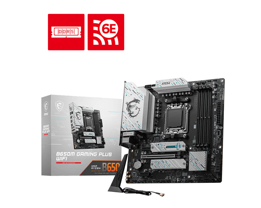 MSI Brasil B650M GAMING PLUS WIFI MSI Brasil B650M GAMING PLUS WIFI