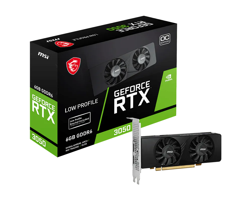 GeForce RTX™ 3050 LP 6G OC