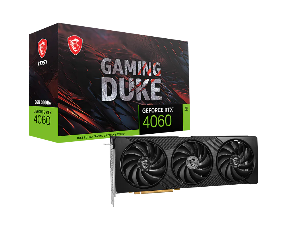 GeForce RTX™ 4060 8G GAMING DUKE 3X