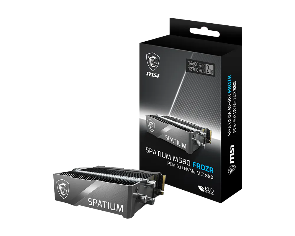 SPATIUM M580 PCIe 5.0 NVMe M.2 FROZR