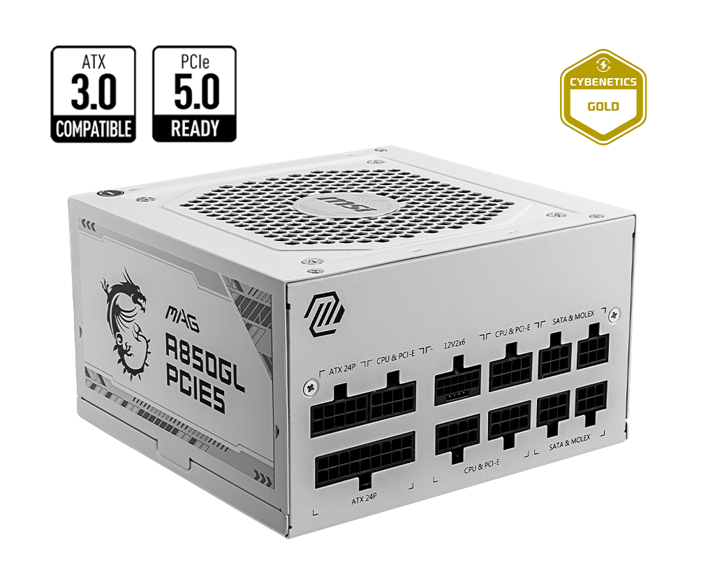 MAG A850GL PCIE5 WHITE
