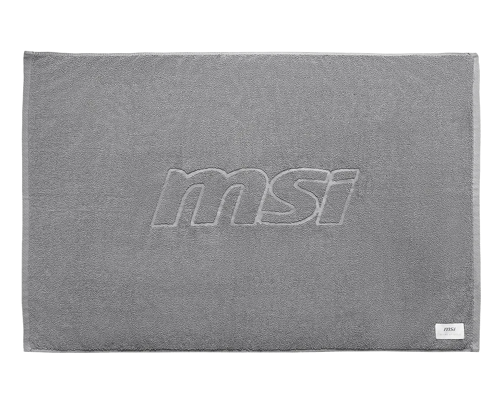 緹花純棉毛巾-深灰色