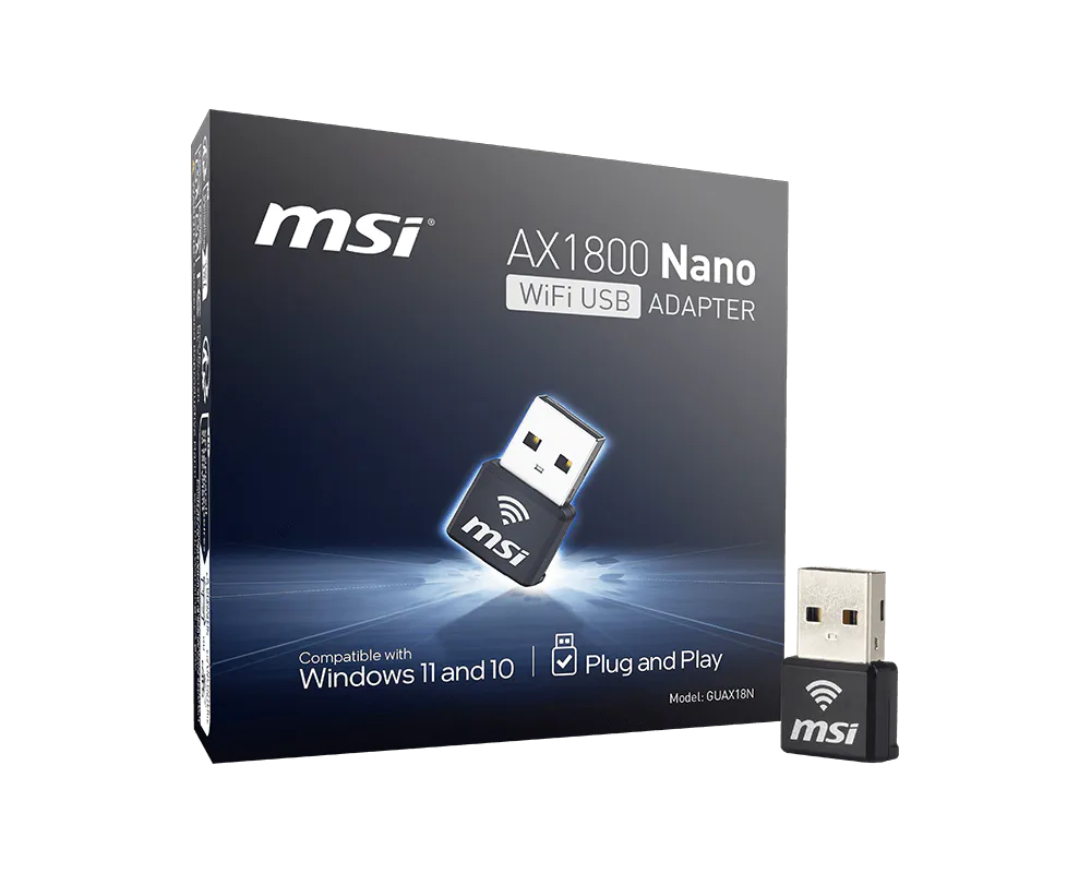 AX1800 Nano WiFi USB Adapter