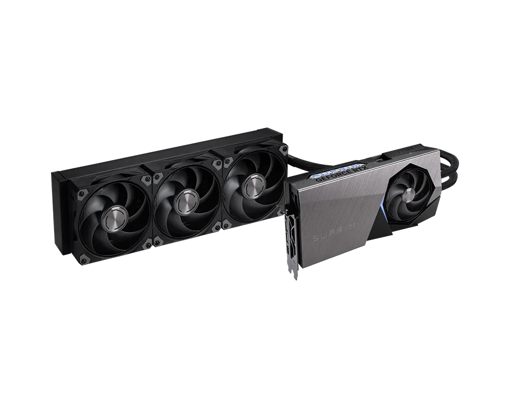 GeForce RTX™ 5080 16G SUPRIM LIQUID SOC