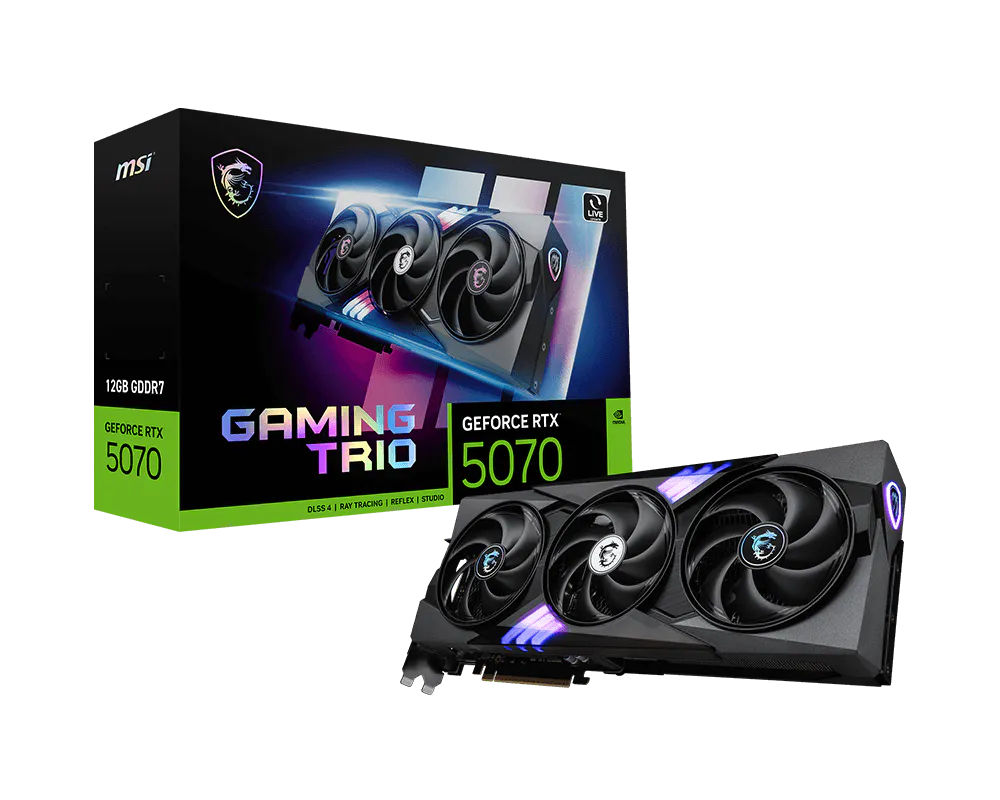 GeForce RTX™ 5070 12G GAMING TRIO