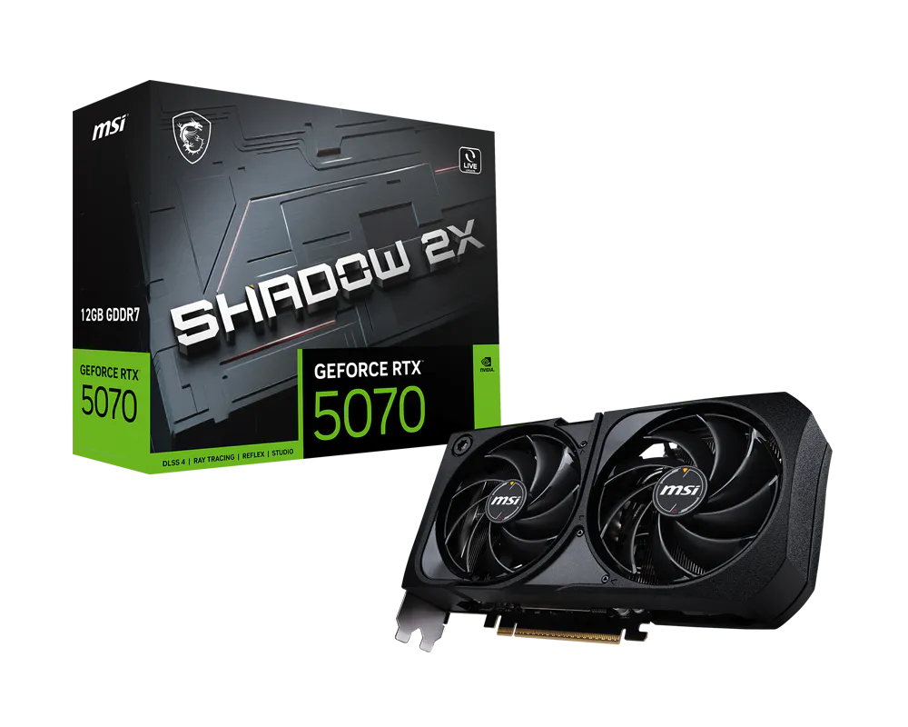 GeForce RTX™ 5070 12G SHADOW 2X