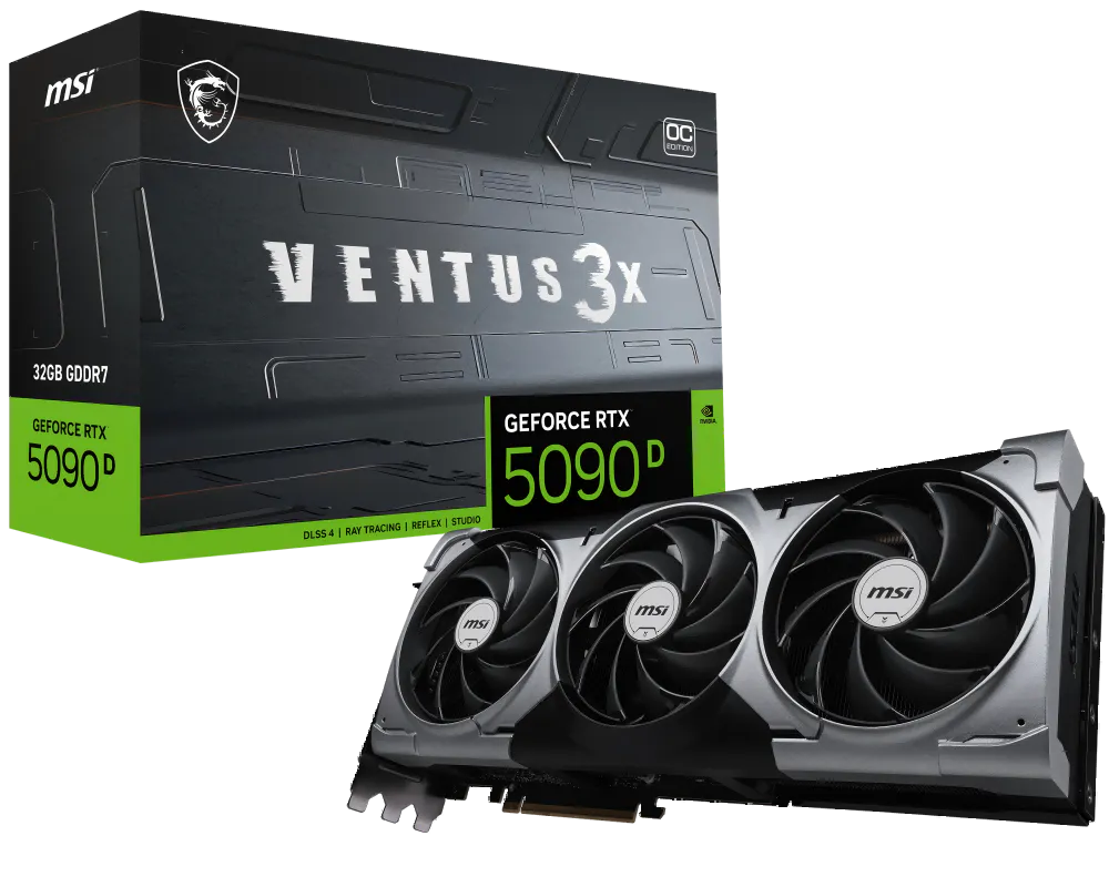 GeForce RTX™ 5090 D 32G VENTUS 3X OC