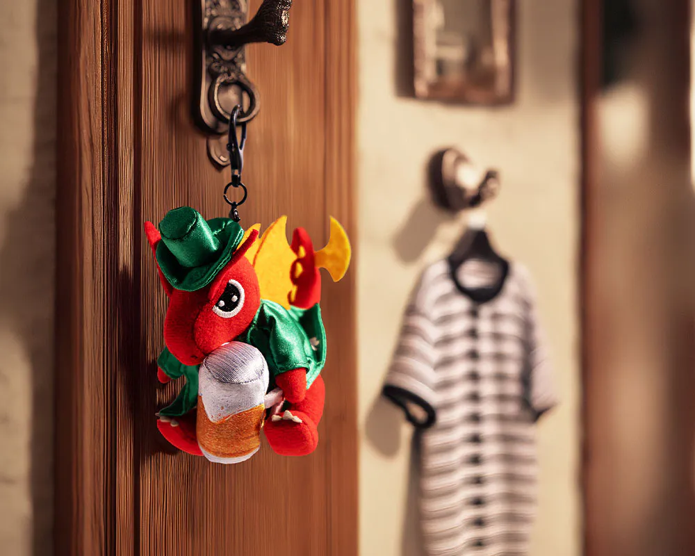 Lucky Doll Keychain-St. Patrick' s Day