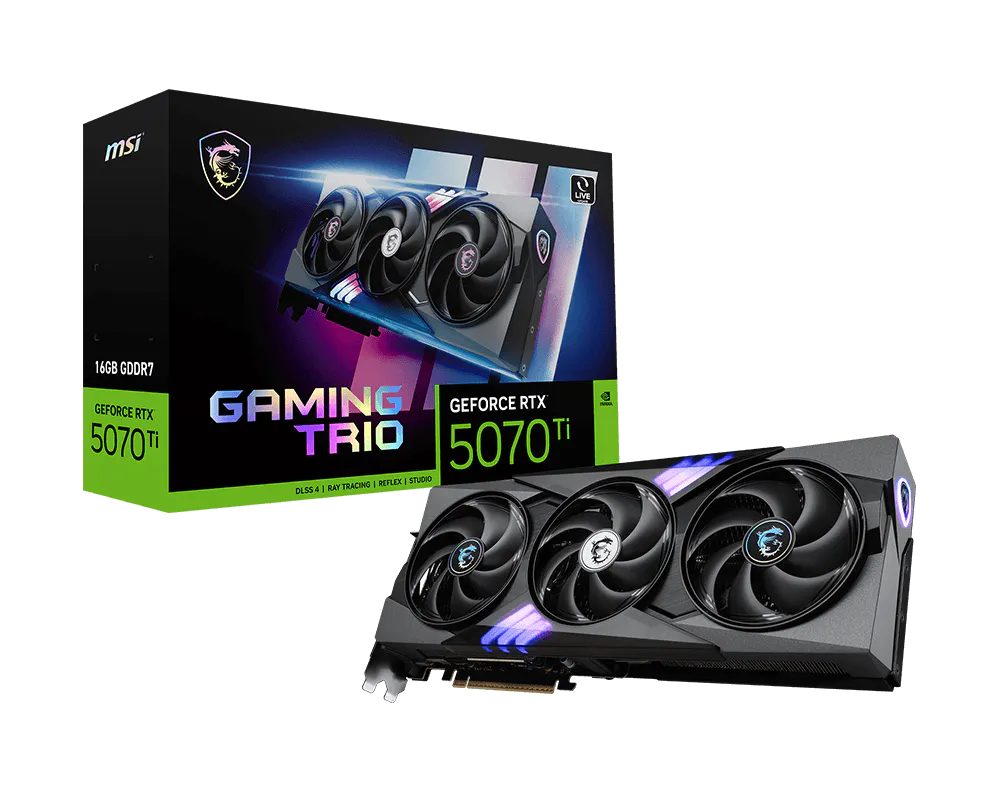 GeForce RTX™ 5070 Ti 16G GAMING TRIO