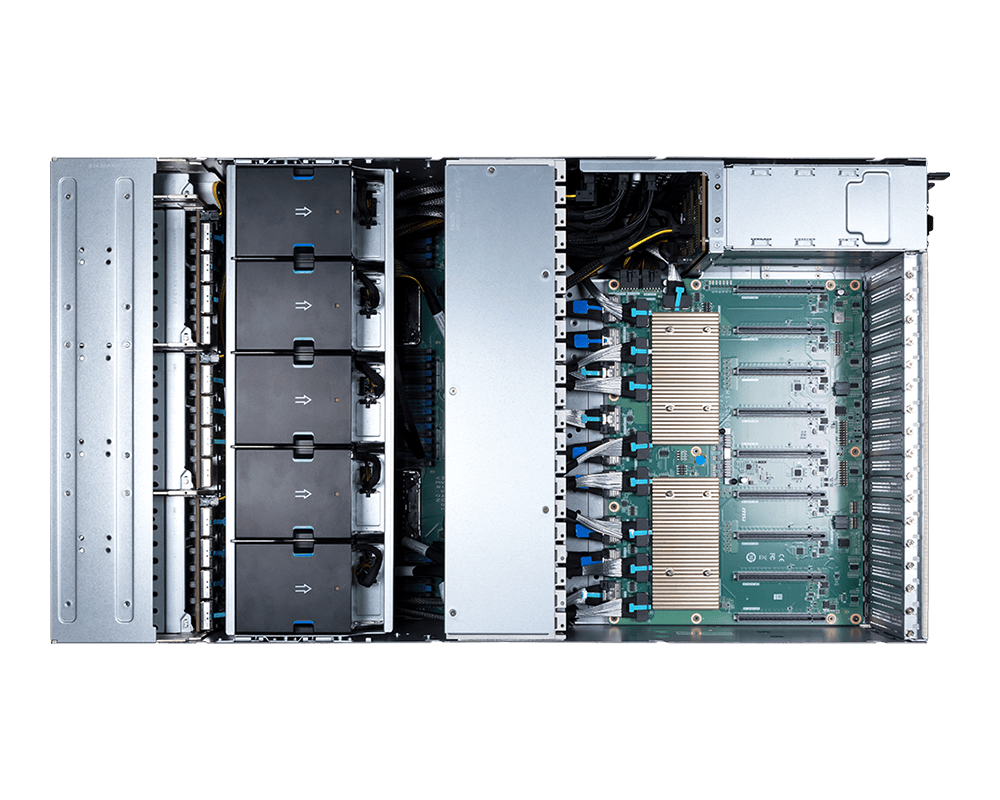 MSI CG480-S5063 AI Server | 4U System Powered by NVIDIA MGX