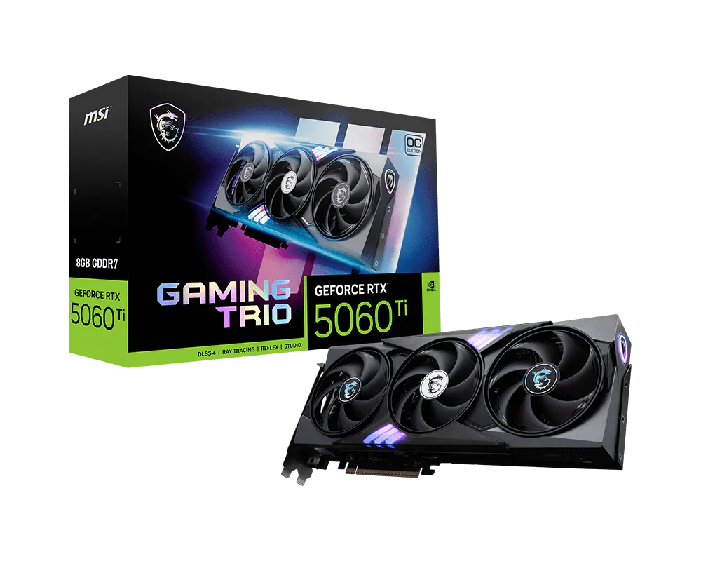 GeForce RTX™ 5060 Ti 8G GAMING TRIO OC